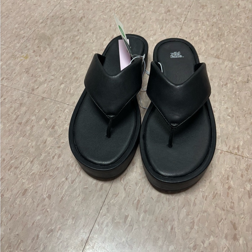 Wild Fable Black Platform Women's Sandals